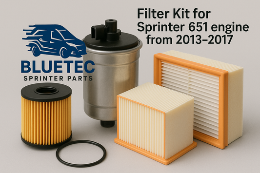Filter Kit for sprinter 651 engine from 2013-2017