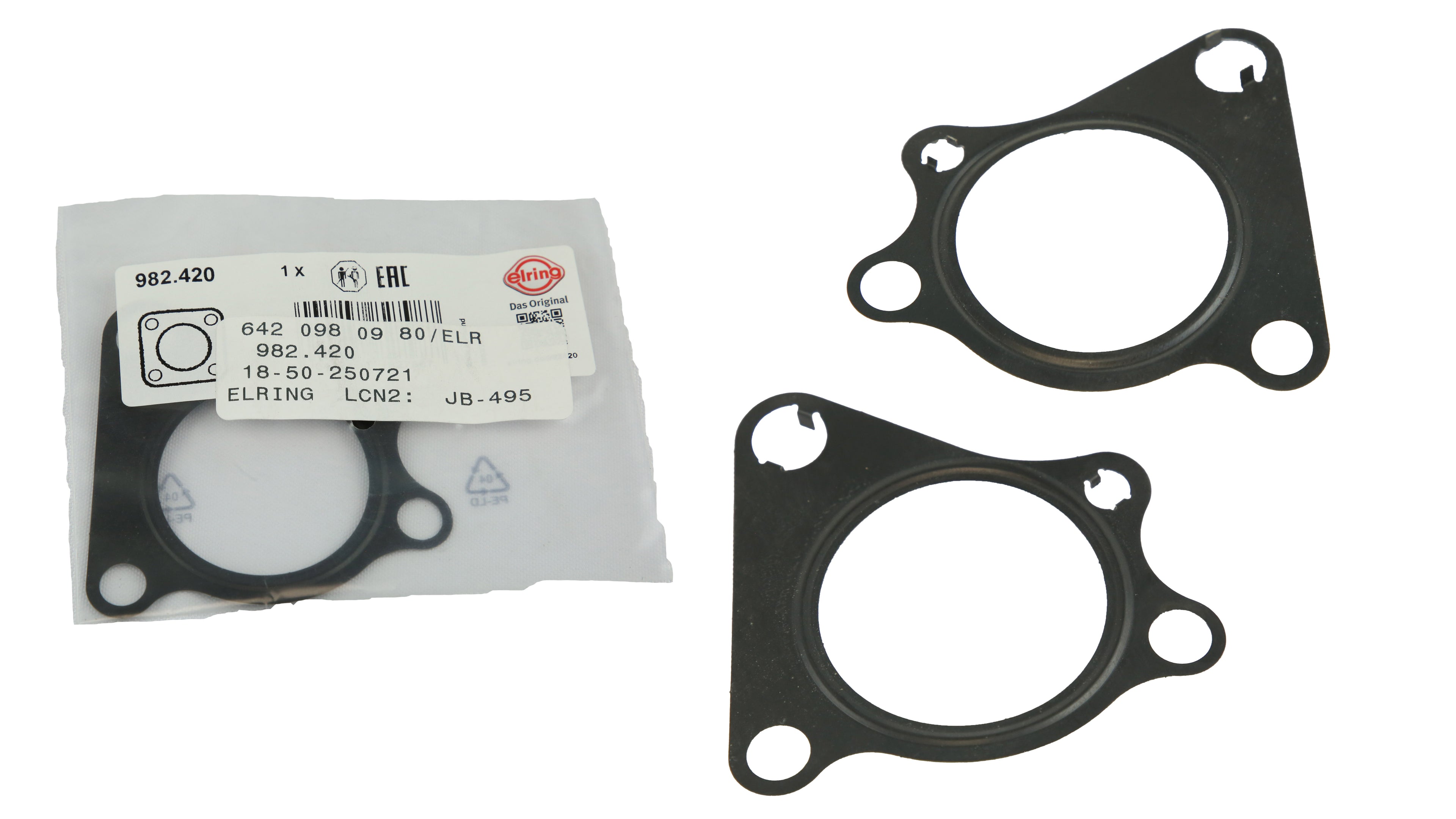 Mercedes Sprinter Intake Manifold Transverse Tube Gasket – Elring | OM642 3.0L V6 | #6420980980 (2009–2018)