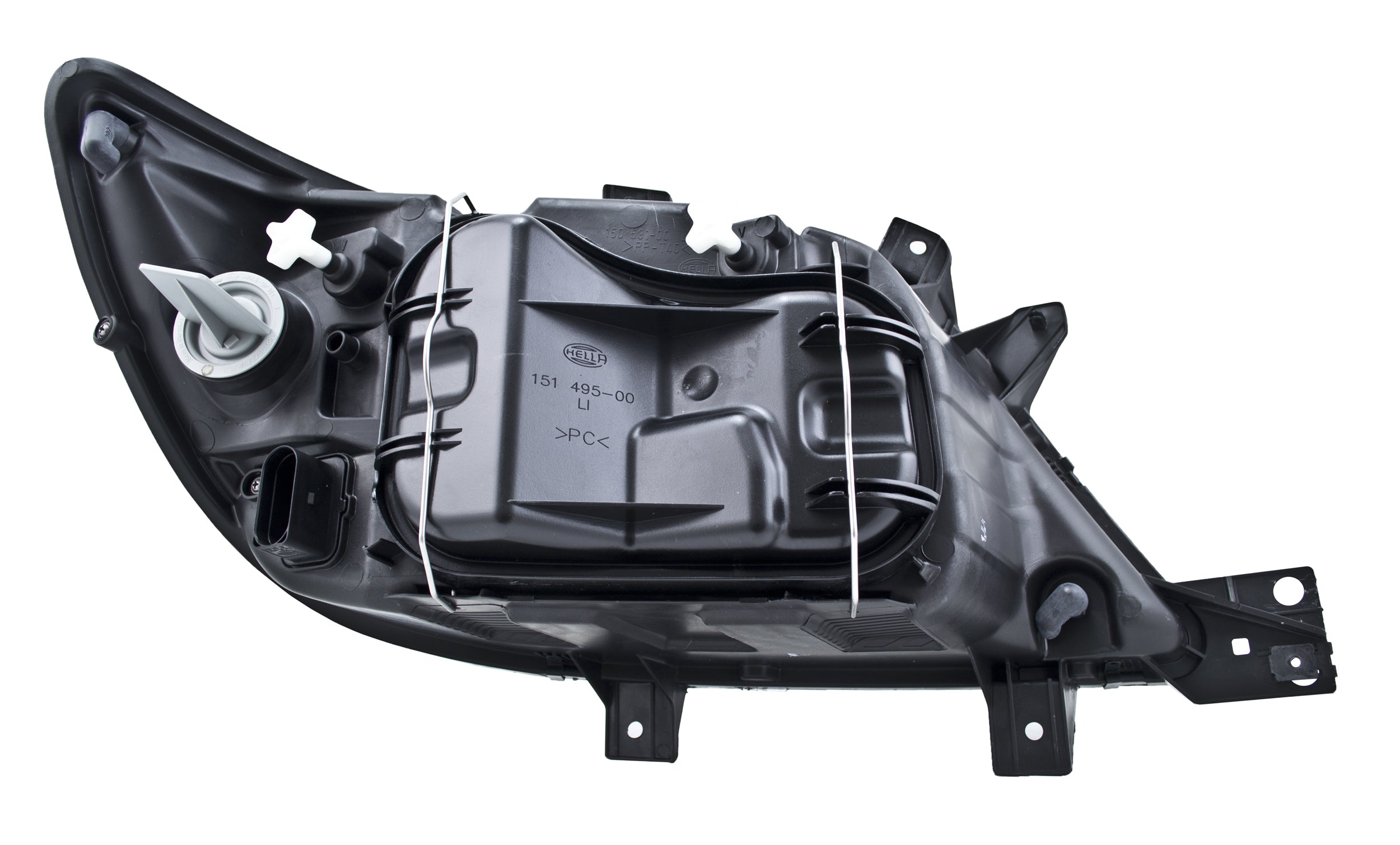 Mercedes Sprinter T1N Left Headlight Assembly – Hella OEM | Without Fog Light | #9018203361 (2001–2006)