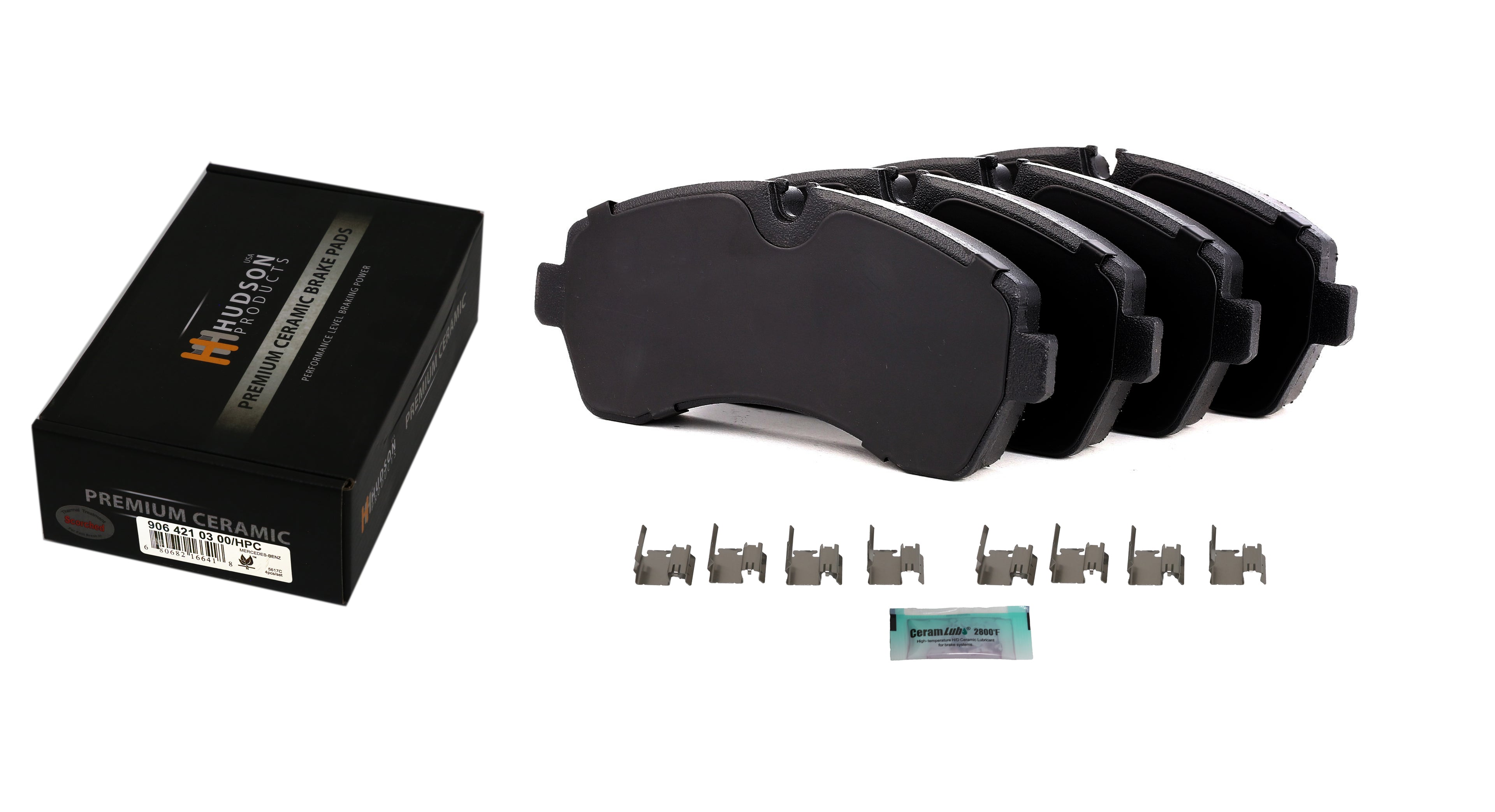 Mercedes Sprinter Front Ceramic Brake Pad Kit – HPC | NCV3 3500 & VS30 1500 / 2500 / 3500 / 3500XD | #9064210300 (2010–2023)