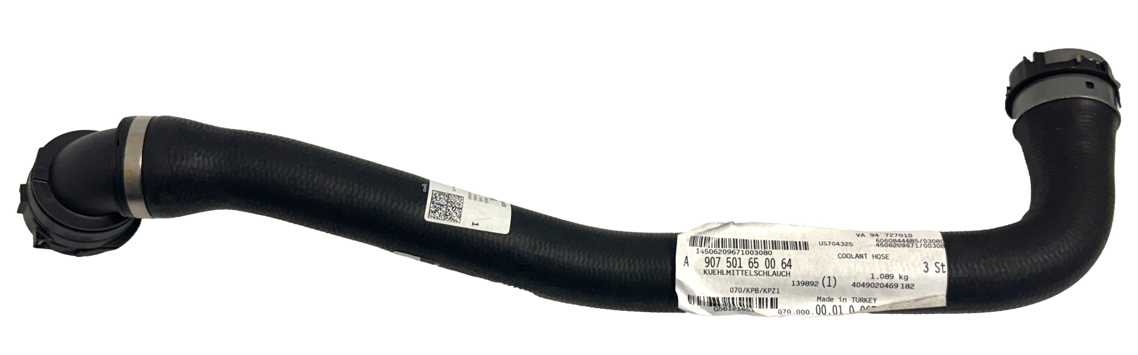 Mercedes Sprinter Radiator Coolant Hose – Genuine OEM | VS30 W907/W910 | #907501650064 (2019+)