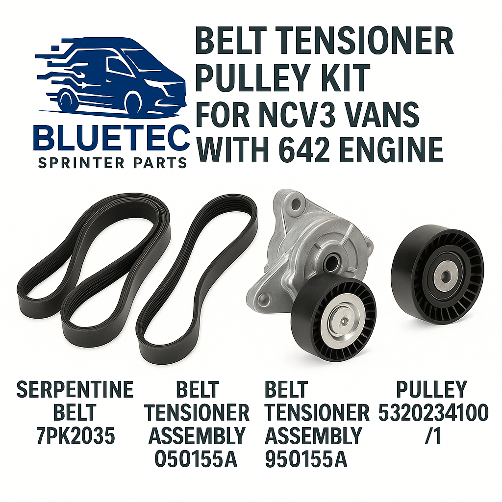 Mercedes Sprinter NCV3 Belt Tensioner & Pulley Kit – OM642 (2007–2018)