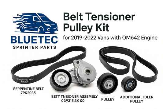Belt/Tensioner & Pulley Kit (2019-2022 Vans with OM642 eng) (15% OFF)