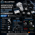 Mercedes-Benz Sprinter Belt Tensioner & Pulley Kit | OM642 3.0L Diesel | VS30 W907 | 2019–2022