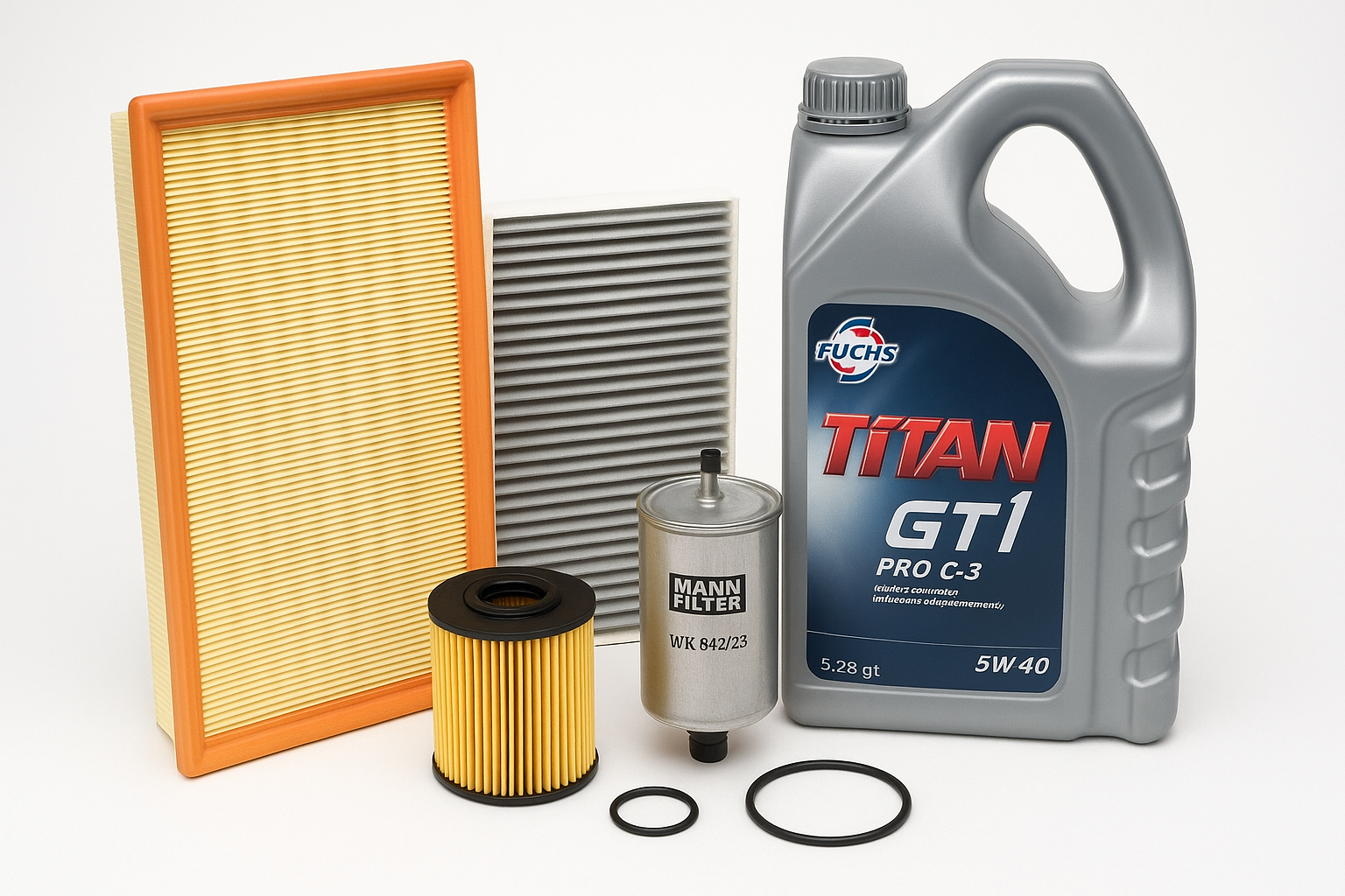 Mercedes Sprinter T1N Complete Filter Service Kit – OM647 5-Cylinder | 2004–2006